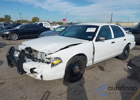 2008 Ford Crown Victoria Police/Police Interceptor z USA, uszkodzony, nr VIN 2FAFP71V78X163028